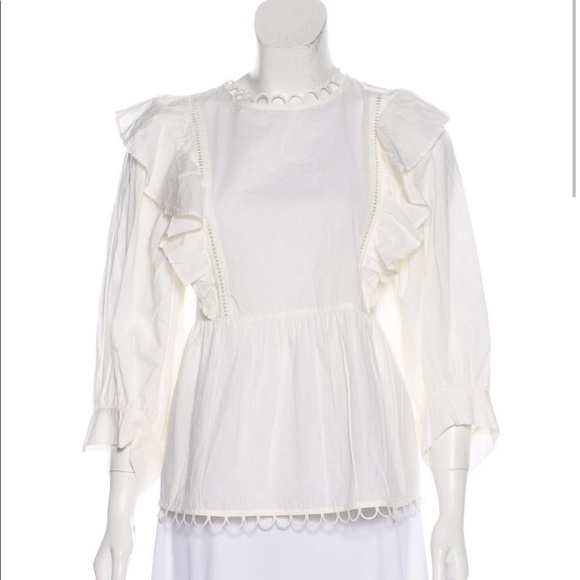 Apiece Apart ‘Likhi’ Cotton Blouse - Picture 3 of 6